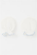 Newborn Baby Gloves Basic Off-White (7 x 9 cm)