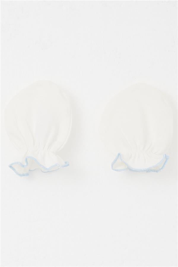 Newborn Baby Gloves Basic Off-White (7 x 9 cm)