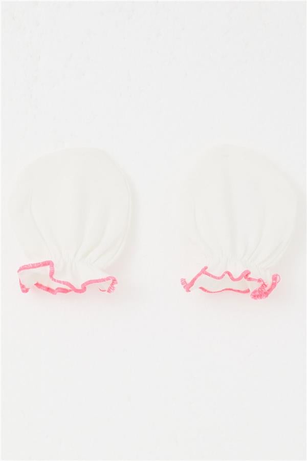 Newborn Baby Gloves Basic Off-White (7 x 9 cm)