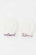 Newborn Baby Gloves Basic Off-White (7 x 9 cm)