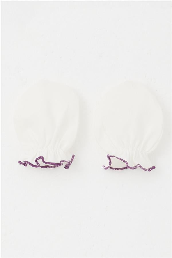Newborn Baby Gloves Basic Off-White (7 x 9 cm)