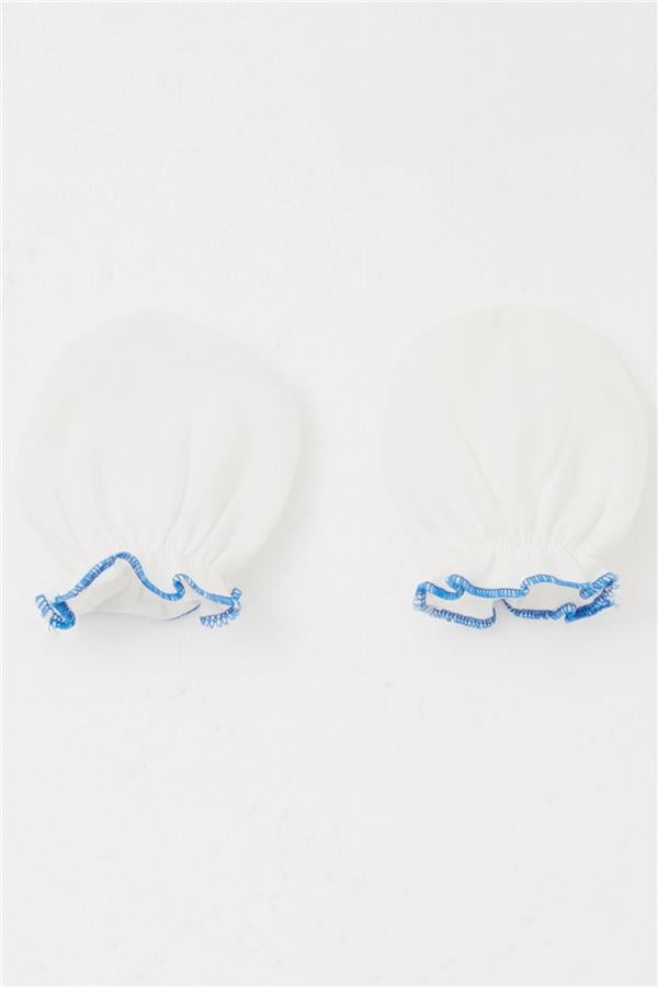 Newborn Baby Gloves Basic Off-White (7 x 9 cm)