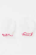 Newborn Baby Gloves Basic Off-White (7 x 9 cm)