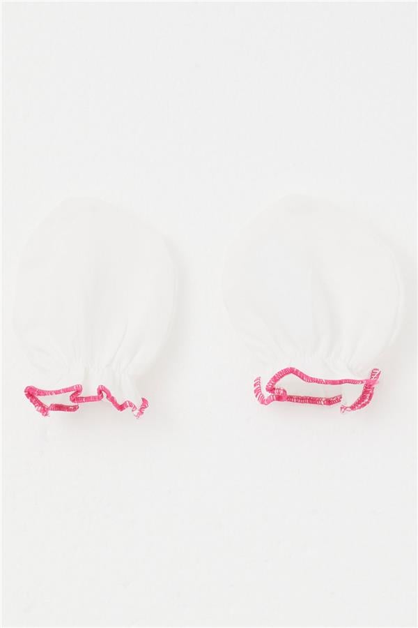 Newborn Baby Gloves Basic Off-White (7 x 9 cm)