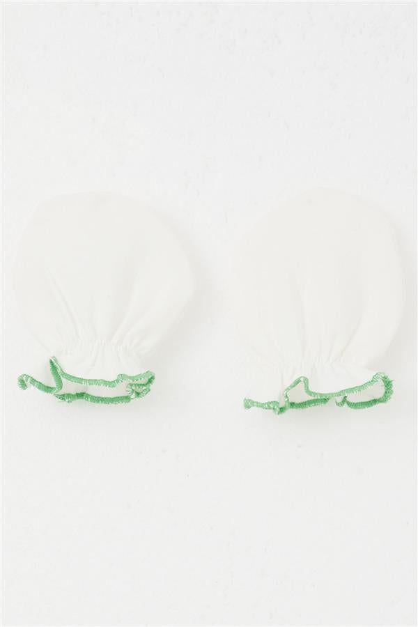 Newborn Baby Gloves Basic Off-White (7 x 9 cm)
