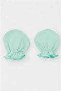 Newborn Baby Gloves Basic Aqua Green (7 x 9 cm)