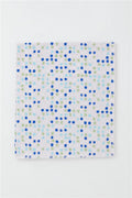 Newborn Baby Muslin Blanket Colorful Polka Dot Pattern Powder Pink (77 x 94 cm)